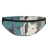 Cat Print  Fanny Pack
