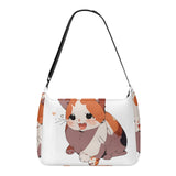 Cat Print  Journey Laptop Messenger & Shoulder Bag