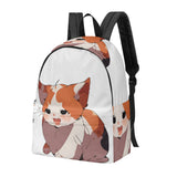 Cat Print  New Canvas Backpack