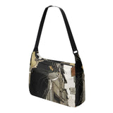 Cat Print  Journey Laptop Messenger & Shoulder Bag