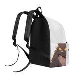 Cat Print  New Canvas Backpack
