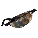Cat Print  Fanny Pack