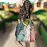 Cat Print  3 Pack of Grocery Bags