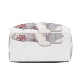 Cat Print  New Canvas Backpack