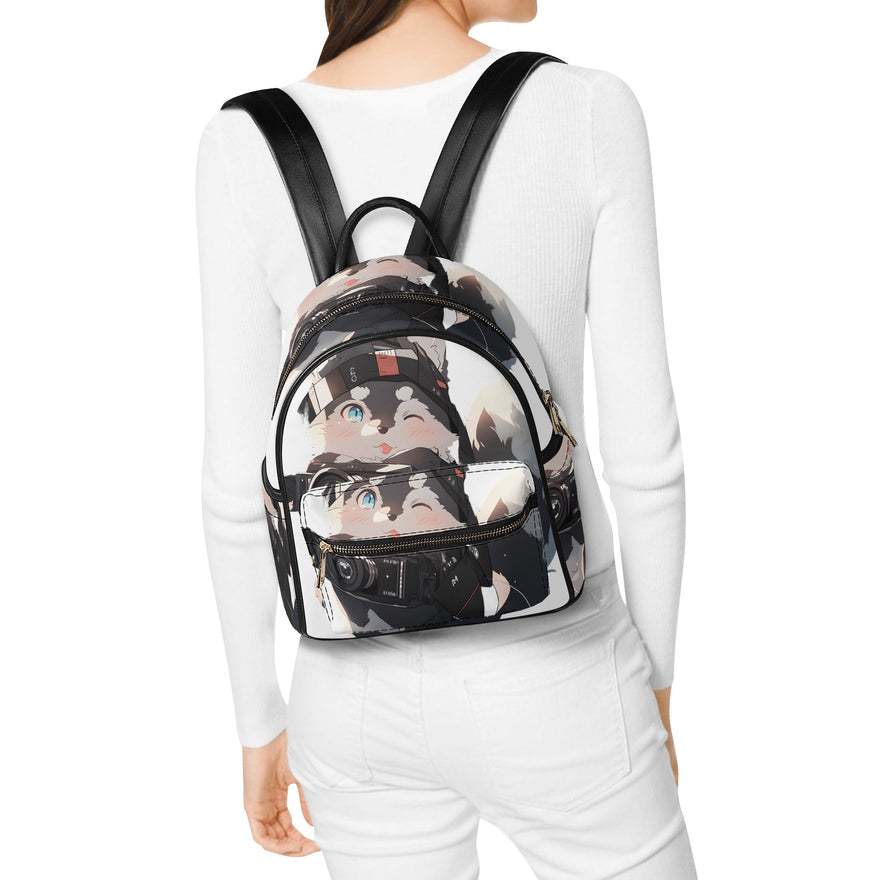 Casual PU Backpack