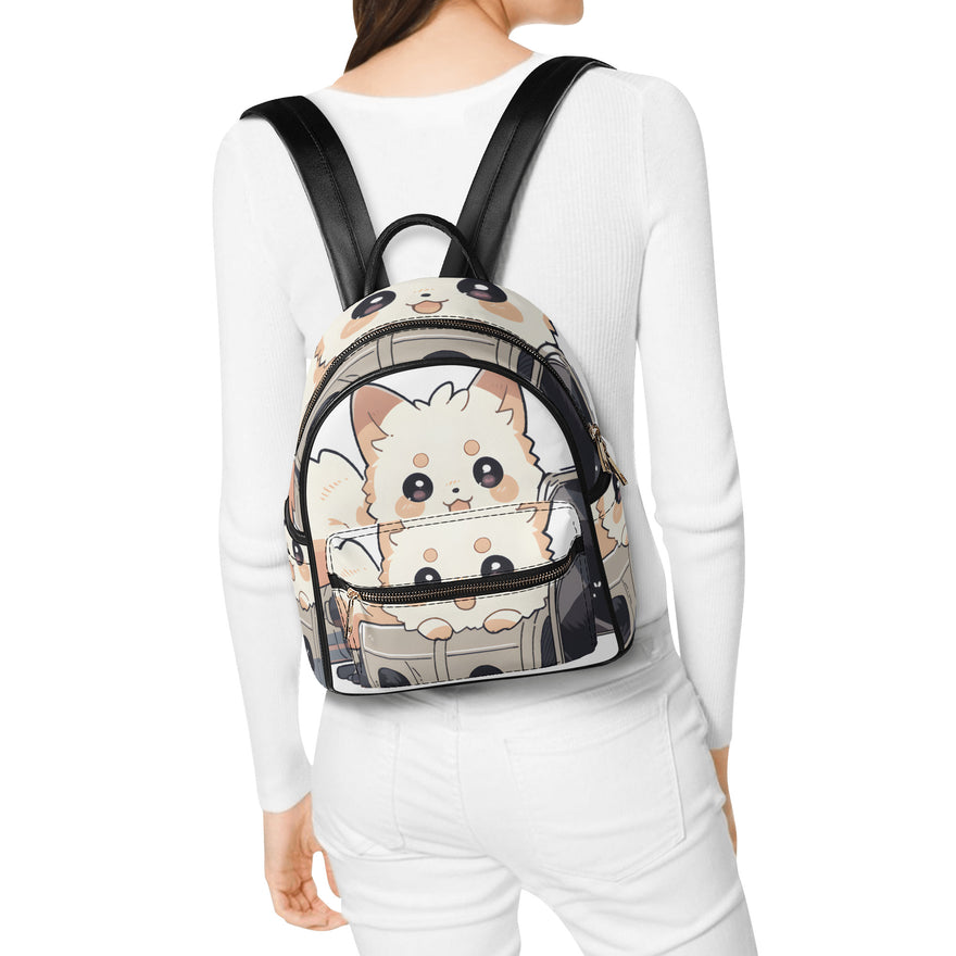 Casual PU Backpack