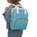 LFO - Luggage Factory - Planes Trails Multifunctional Diaper Backpack