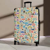 LFO - Luggage Factory - Travel Print Suitcase