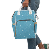 LFO - Luggage Factory - Planes Trails Multifunctional Diaper Backpack
