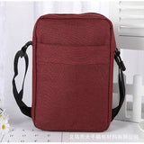 Men's bag new outdoor casual parcel backpack waterproof Oxford cloth business handbag shoulder diagonal bag