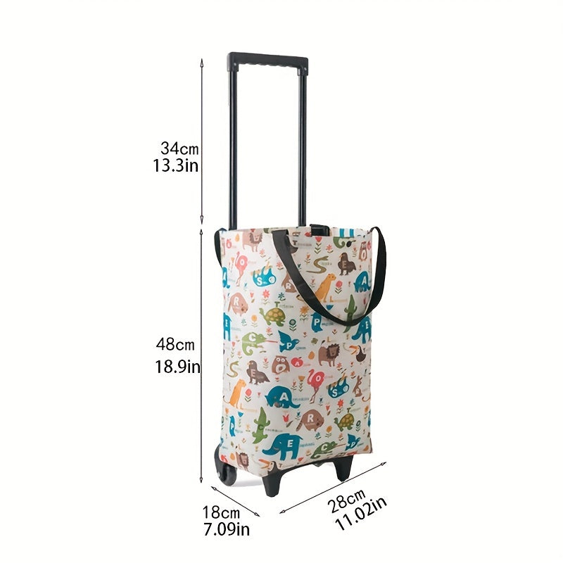 Shop 1pc, Portable Shopping Cart With Wheels – Luggage Factory