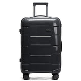 3 Pcs 20/24/28 Inch Travel Suitcase on Wheels Rolling Luggage Case