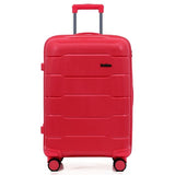3 Pcs 20/24/28 Inch Travel Suitcase on Wheels Rolling Luggage Case