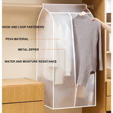 3D Zipper Clothes Dust Cover Clothes Storage Wardrobe Suit Case Cover