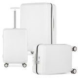 3Pcs ABS+PC Luggage Set Travel Suitcase Set Wiredrawing Trolley Case 3