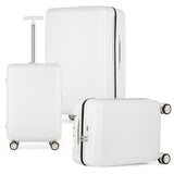 3Pcs ABS+PC Luggage Set Travel Suitcase Set Wiredrawing Trolley Case 3