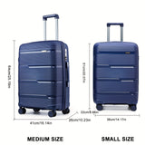 5pcs Luggage Sets, Carry On Suitcase, Hard Shell Lightweight Travel Essentials
