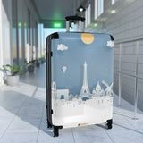 LFO - Luggage Factory - Blue Travels Suitcase