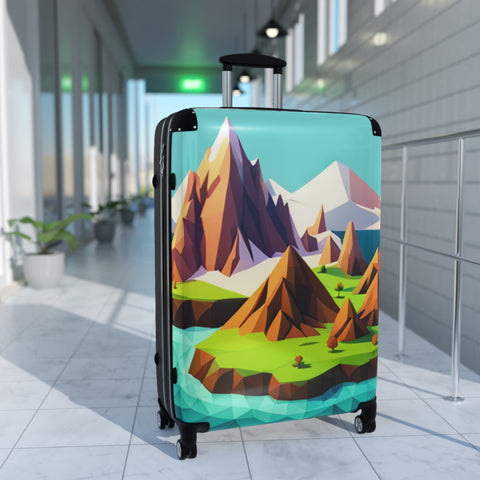 LFO - Checked Luggage Suitcase - Travel The World - Mountains