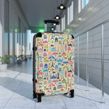 LFO - Luggage Factory - Travel Print Suitcase
