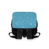 LFO - Luggage Factory - Planes Trails | Unisex Casual Shoulder Backpack