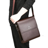 Amoy goods source wind leopard kangaroo men's bag men's bag shoulder Messenger bag men's business bag flip business backpack