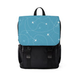 LFO - Luggage Factory - Planes Trails | Unisex Casual Shoulder Backpack
