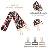 Adjustable Length Bag Strap Fashionable Full-colour Printing Women