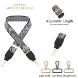 Adjustable Length Bag Strap Fashionable Full-colour Printing Women