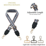 Adjustable Length Bag Strap Fashionable Full-colour Printing Women