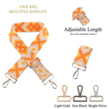 Adjustable Length Bag Strap Fashionable Full-colour Printing Women