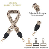 Adjustable Length Bag Strap Fashionable Full-colour Printing Women