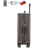 Aluminum Magnesium Designer Luggage Male And Female Universal Wheel