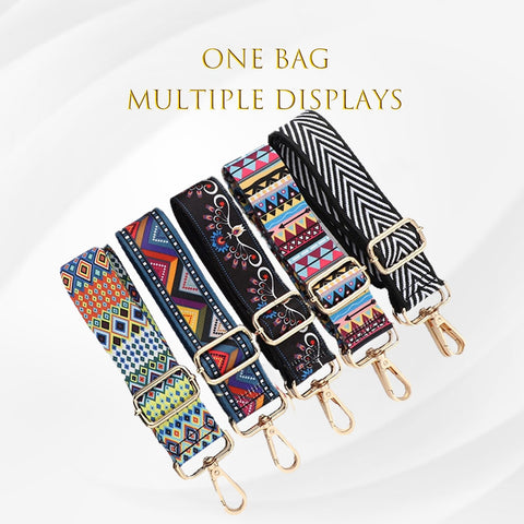 Bag Strap Crossbody Detachable Full-colour Printing Sling Shoulder