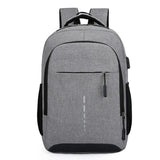 Crossborder Mens Backpack Logo Largecapacity Simple Fashion Travel