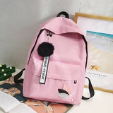 Fashion Women's Backpack Cute Small Student School Bags Adjustable