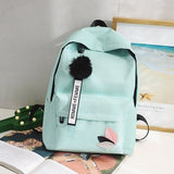 Fashion Women's Backpack Cute Small Student School Bags Adjustable