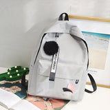 Fashion Women's Backpack Cute Small Student School Bags Adjustable