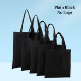 Hot Sale Wholesale 100pcs/lot Eco Friendly Cotton Shopping Canvas Tote