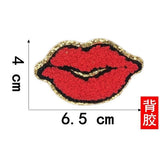 Ironing On Panda Love Patch Towel Embroidery Patches For Clothes DIY