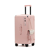 Large Suitcase Unisex Rolling Luggage Cabin Holiday Travel Anti-fall