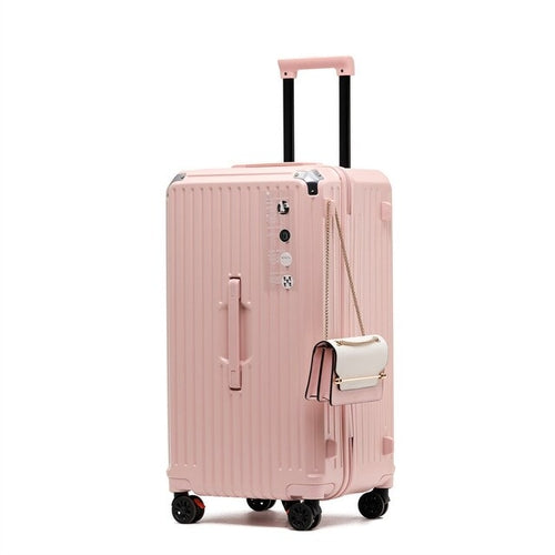 Large Suitcase Unisex Rolling Luggage Cabin Holiday Travel Anti-fall