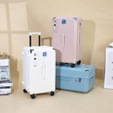 Large Suitcase Unisex Rolling Luggage Cabin Holiday Travel Anti-fall