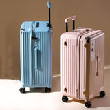 Large Suitcase Unisex Rolling Luggage Cabin Holiday Travel Anti-fall