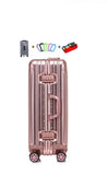 Luggage Luxury All Aluminum Magnesium Alloy Trolley Case Business