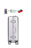 Luggage Luxury All Aluminum Magnesium Alloy Trolley Case Business
