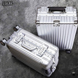Luggage Luxury All Aluminum Magnesium Alloy Trolley Case Business