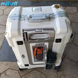 Mifuny Aluminum Frame Trolley Case With Cup Holder Male Travel