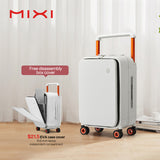 Mixi 2022 New Design Wide Handle Suitcase Men Carry-on Luggage Women