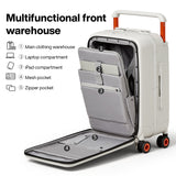 Mixi 2022 New Design Wide Handle Suitcase Men Carry-on Luggage Women